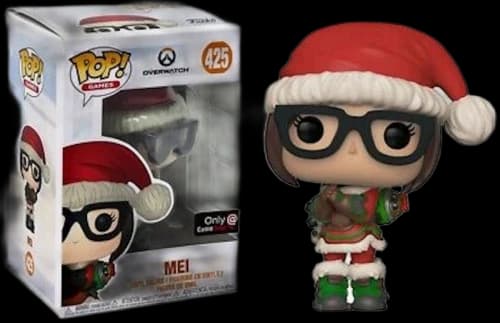 Funko Pop! Games Overwatch Mei Winter Wonderland GameStop Exclusive Figure #425