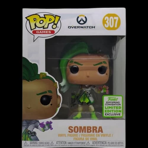 Funko Pop! Games Overwatch Sombra Spring Convention Exclusive Figure #307