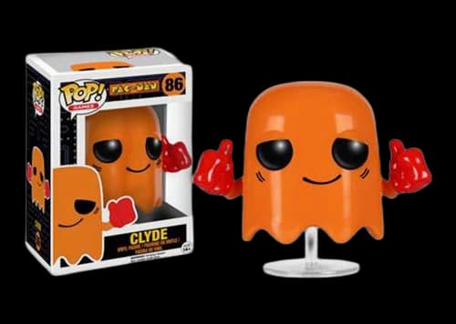 Funko Pop! Games Pac Man Clyde Figure #86