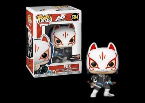 Funko Pop! Games Persona 5 Fox GameStop Exclusive Figure #584