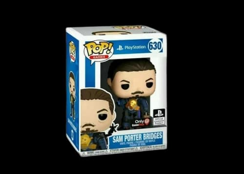 Funko Pop! Games PlayStation Death Stranding Sam Porter Bridges GameStop Exclusive Figure #630