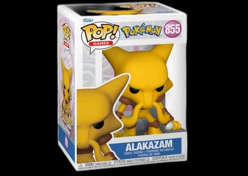Funko Pop! Games Pokémon Alakazam Figure #855