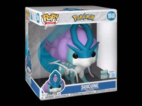 Funko Pop! Games Pokemon Suicune 2025 WonderCon Exclusive Figure #1048