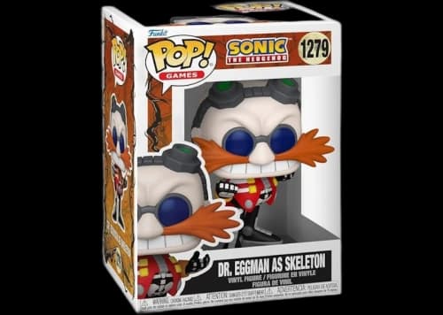 Funko Pop! Games: Sonic the Hedgehog - Dr. Eggman As Skeleton Figure #1279