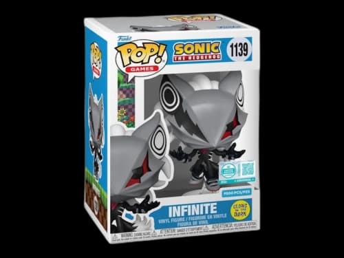 Funko Pop! Games Sonic the Hedgehog Infinite (Glow) Limited Edition Figure #1139