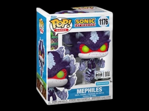 Funko Pop! Games Sonic The Hedgehog Mephiles Funko Limited Edition Figure #1176