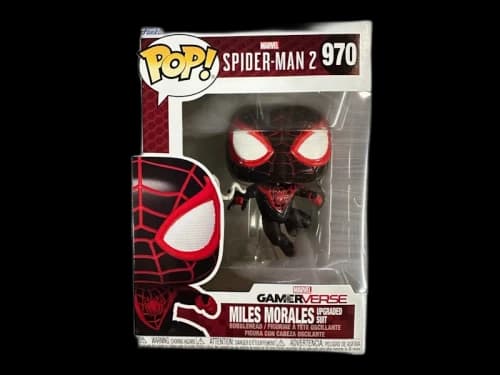 Funko Pop! Games: Spider-Man 2 Miles Morales (Upgraded Suit) Figure #970