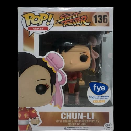 Funko Pop! Games Street Fighter Chun-Li FYE Exclusive Figure #136