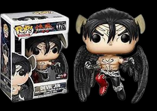 Funko Pop! Games Tekken Devil Jin GameStop Exclusive Figure #176