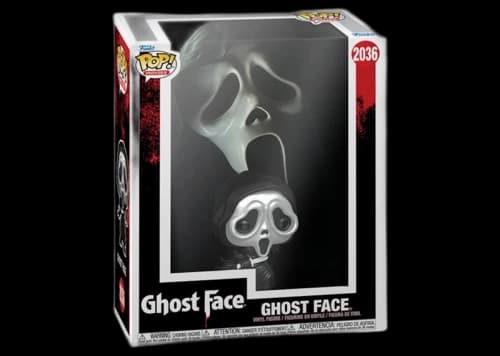 Funko Pop! Ghost Face Metallic Funko VHS Cover Figure with Case #2036
