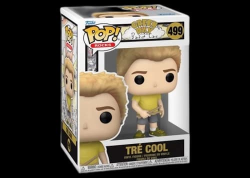Funko Pop! Rocks Green Day Tre Cool (Basket Case) Figure #499