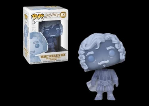 Funko Pop! Harry Potter Nearly Headless Nick Blue Translucent Figure #62