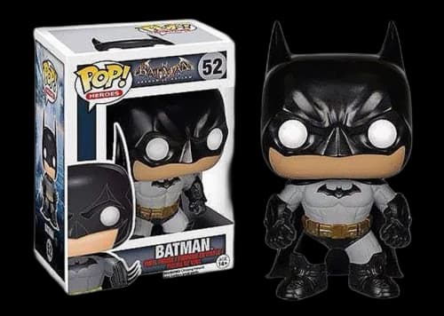 Funko Pop! Heroes Batman Arkham Asylum Batman Black Suit Figure #52
