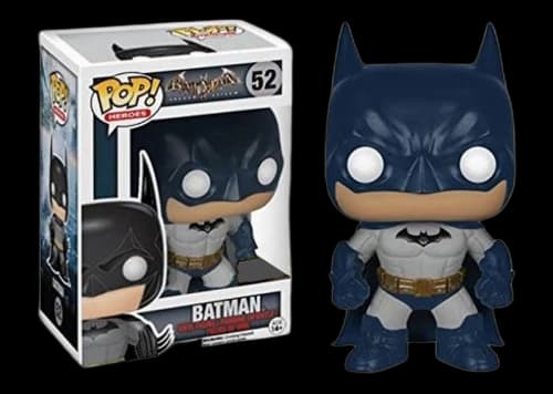 Funko Pop! Heroes Batman Arkham Asylum Batman Blue Suit Hot Topic Exclusive Figure #52