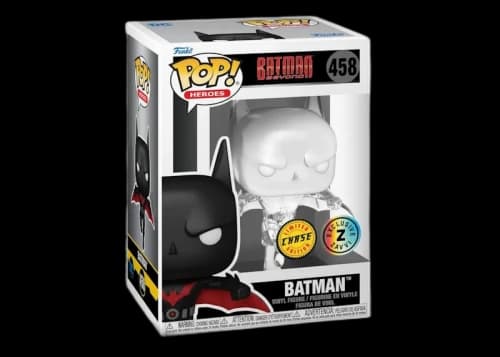 Funko Pop! Heroes Batman Beyond Batman Chase Edition Zavvi Exclusive Figure #458