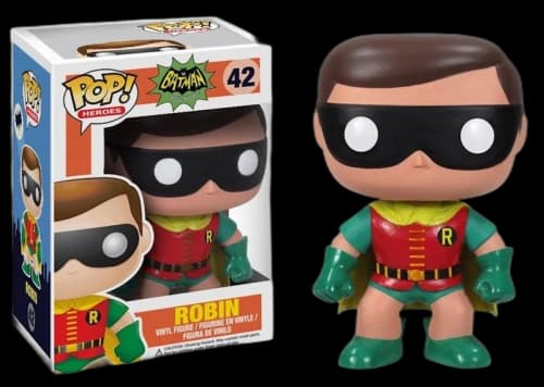 Funko Pop! Heroes Batman Classic TV Series Robin Figure #42