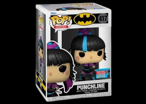 Funko Pop! Heroes Batman Punchline 2021 Fall Convention Exclusive Figure #417