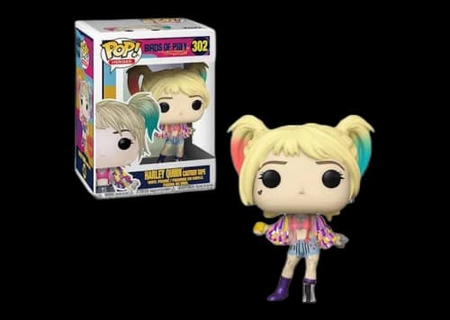 Funko Pop! Heroes Birds of Prey Harley Quinn Caution Tape Figure #302