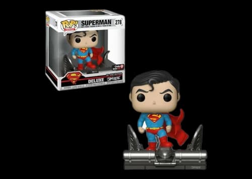 Funko Pop! Heroes DC Collection by Jim Lee Superman GameStop Exclusive Deluxe Figure #278