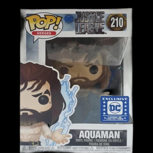 Funko Pop! Heroes DC Justice League Aquaman DC Legion of Collectors Exclusive Figure #210