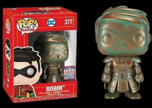 Funko Pop! Heroes DC Robin 2021 Summer Convention Exclusive Figure #377