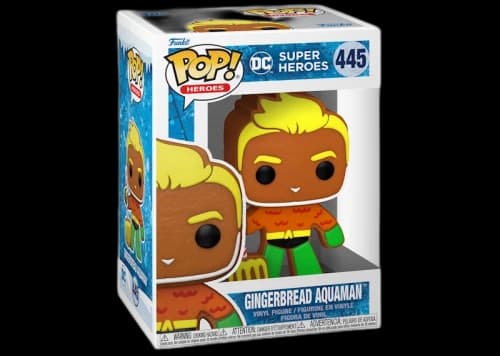 Funko Pop! Heroes DC Super Heroes Gingerbread Aquaman Figure #445