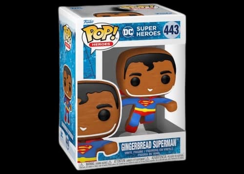 Funko Pop! Heroes DC Super Heroes Gingerbread Superman Figure #443
