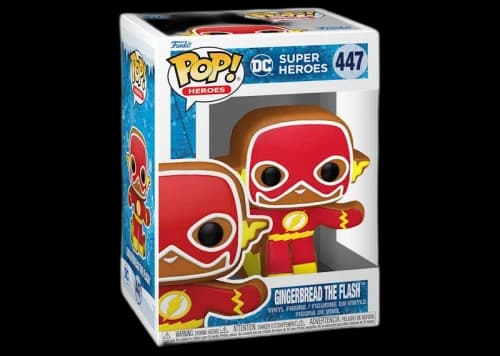 Funko Pop! Heroes DC Super Heroes Gingerbread The Flash Figure #447