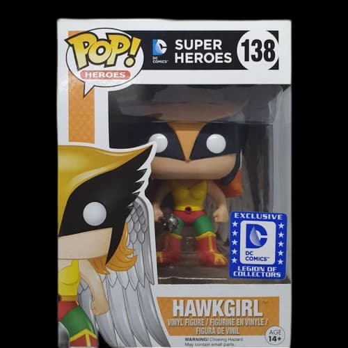 Funko Pop! Heroes DC Super Heroes Hawkgirl Legion of Collectors Exclusive Figure #138