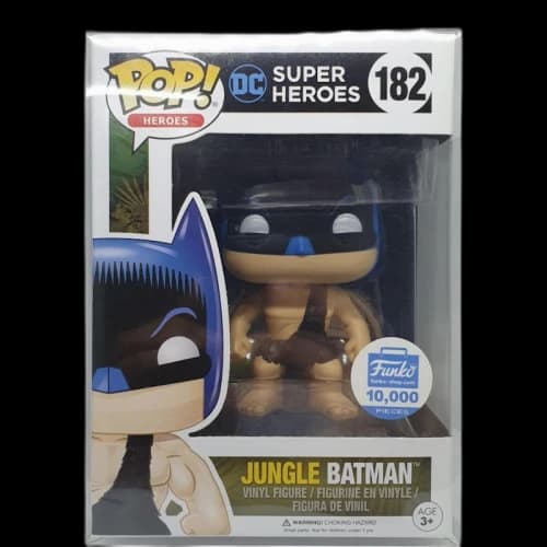 Funko Pop! Heroes DC Super Heroes Jungle Batman Funko Shop Edition Figure #182