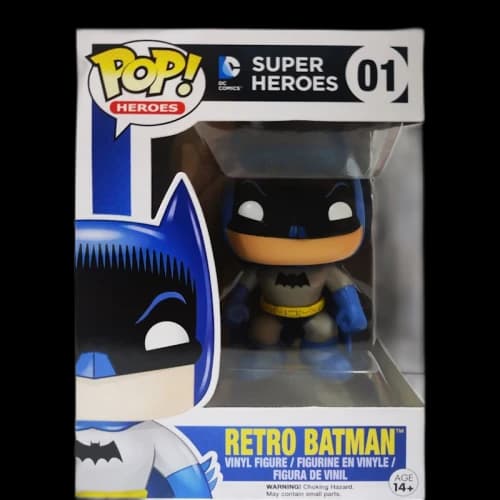 Funko Pop! Heroes DC Super Heroes Retro Batman Figure #01