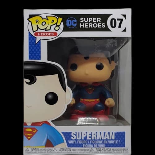 Funko Pop! Heroes DC Super Heroes Superman Figure #07