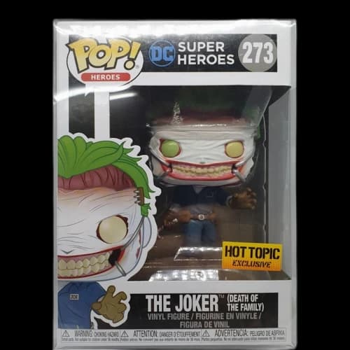 Funko Pop! Heroes DC Super Heroes The Joker (Death of The Family) Hot Topic Exclusive Figure #273