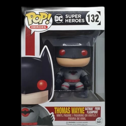 Funko Pop! Heroes DC Super Heroes Thomas Wayne Batman From Flashpoint Figure #132