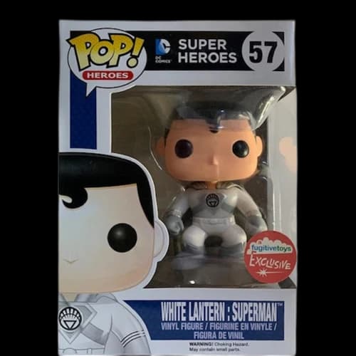 Funko Pop! Heroes DC Super Heroes White Lantern:Superman Fugitive Toys Exclusive Figure #57
