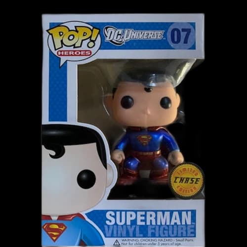 Funko Pop! Heroes DC Universe Superman Chase Edition Figure #07