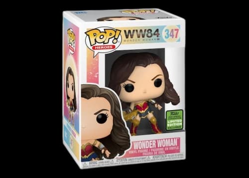 Funko Pop! Heroes DC Wonder Woman 84 Spring Convention (ECCC) 2021 Exclusive Figure #347