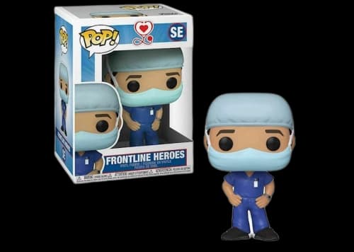 Funko Pop! Heroes Front Line Worker Male Hospital Worker #1 Figure SE