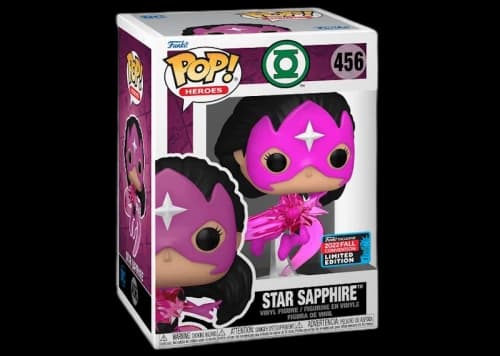Funko Pop! Heroes Green Lantern Star Sapphire 2022 Fall Convention Exclusive Figure #456