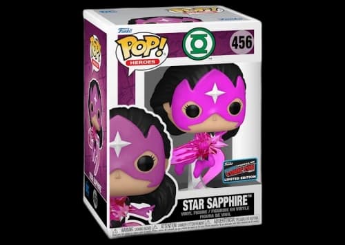Funko Pop! Heroes Green Lantern Star Sapphire 2022 NYCC Exclusive Figure #456