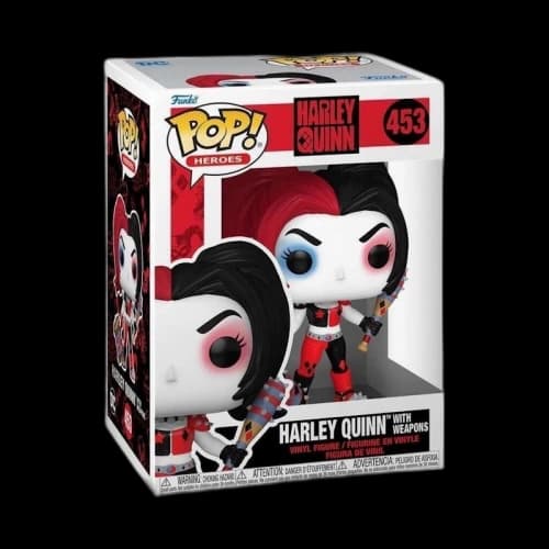 Funko Pop! Heroes: Harley Quinn Harley Quinn w/ Weapons Figure #453