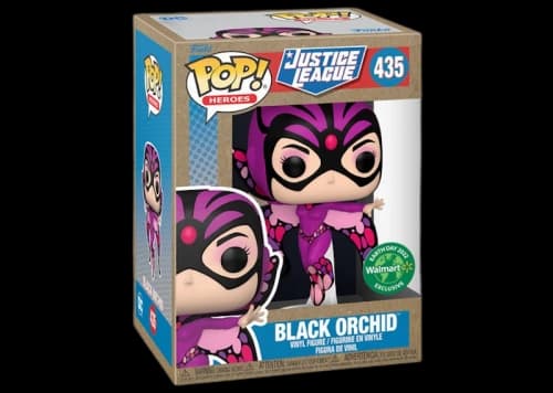 Funko Pop! Heroes Justice League Black Orchid 2022 Walmart Earth Day Exclusive Figure #435