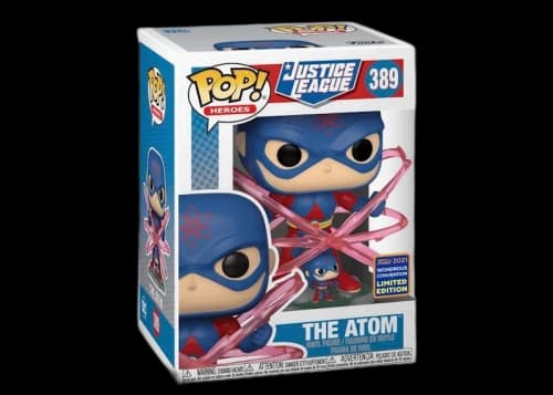 Funko Pop! Heroes Justice League The Atom Wondrous Convention Edition Figure #389