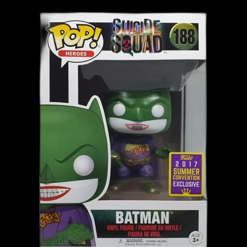 Funko Pop! Heroes Suicide Squad Batman Summer Convention Figure #188