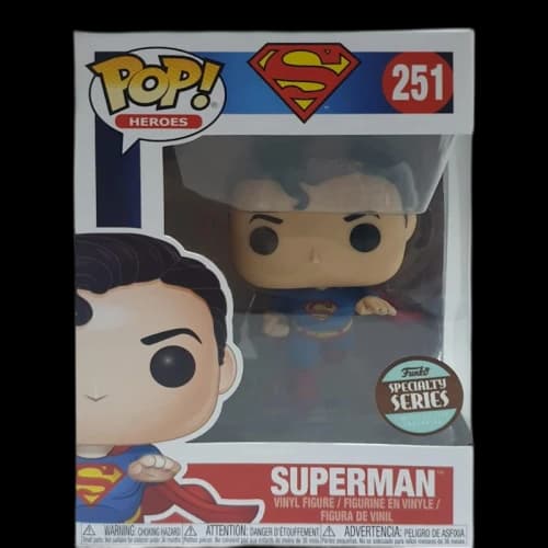 Funko Pop! Heroes Superman Funko Speciality Series Figure #251