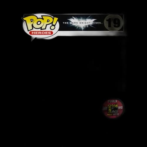 Funko Pop! Heroes The Dark Knight Series Batman (Patina) SDCC Figure #19