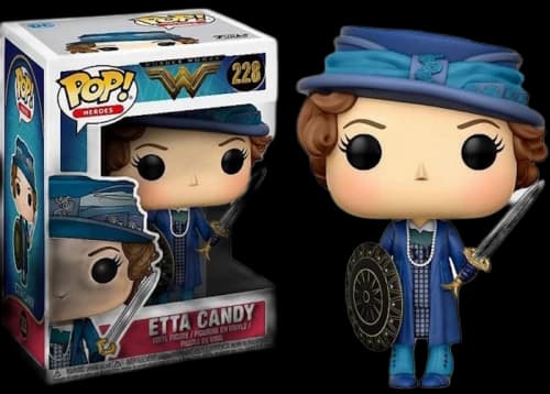Funko Pop! Heroes Wonder Woman Etta w/ Sword & Shield Figure #228