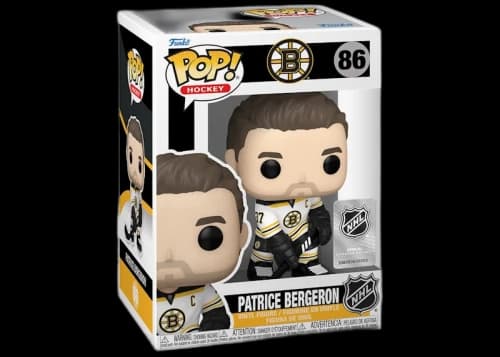 Funko Pop! Hockey NHL Boston Bruins Patrice Bergeron (Away Jersey) Figure #86