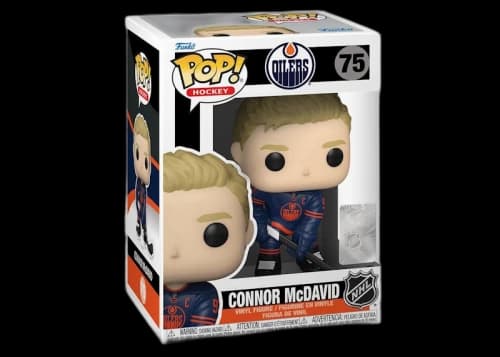 Funko Pop! Hockey NHL Edmonton Oilers Connor McDavid (Third Uniform) Figure #75