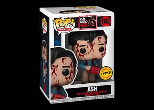 Funko Pop! Icons Anniversary Ash (Bloody) Chase Figure #1142